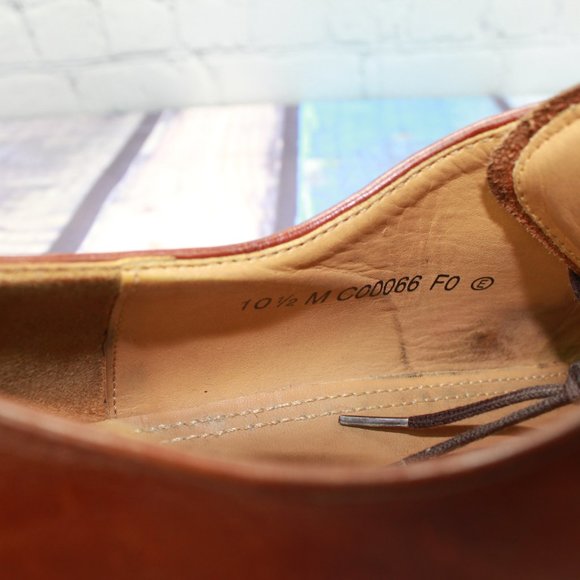 Cole Haan Brown Leather Dress Plain Toe Oxford Shoes Size 10.5 M - Picture 7 of 9